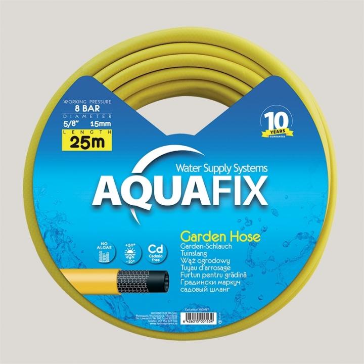 Furtun pentru gradina AquaFix 15mm (5/8'') x 25m