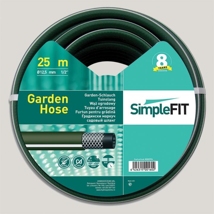 Furtun pentru gradina SimpleFit 12.5mm (1/2'') x 25m