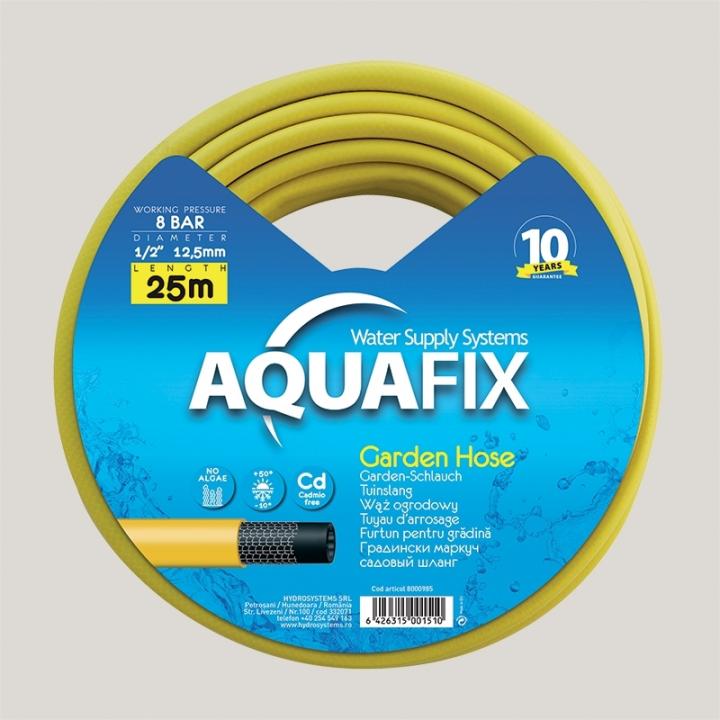 Furtun pentru gradina AquaFix 12.5mm (1/2'') x 50m