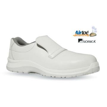 Pantofi albi Response S2 fara sireturi, cu bombeu ceramic