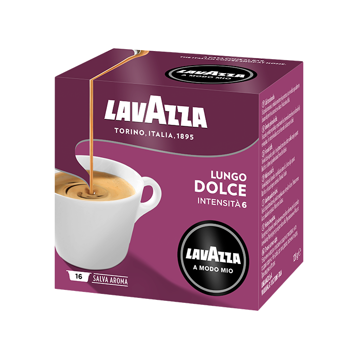 Cafea capsule Lavazza A Modo Mio Lungo Dolce