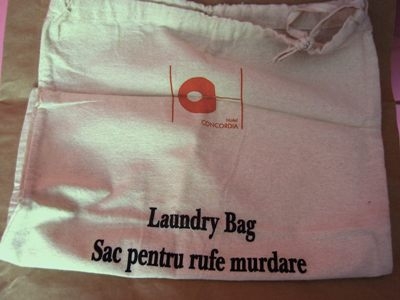 Sac textil haine murdare