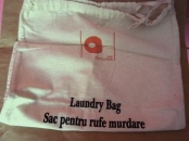 Sac textil haine murdare