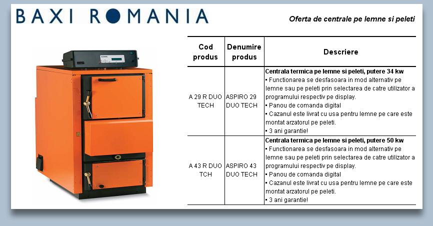 Centrale termice lemn Cluj