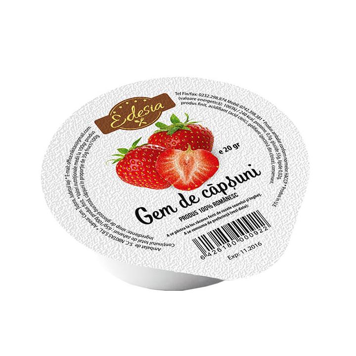 Gem de capsuni Edesia - caserola 20g