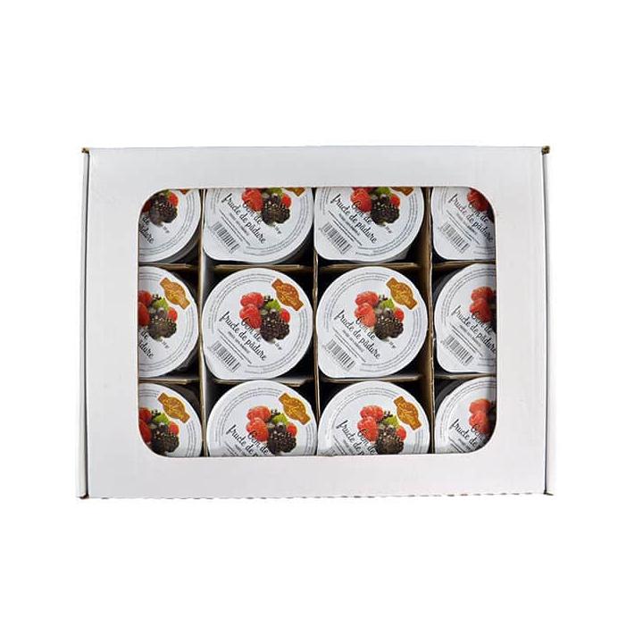 Gem de fructe de padure Edesia 12 cutii x 48 buc./cutie