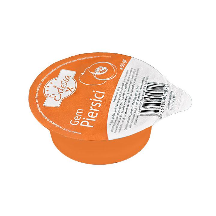 Gem de piersici Edesia - caserola 55g