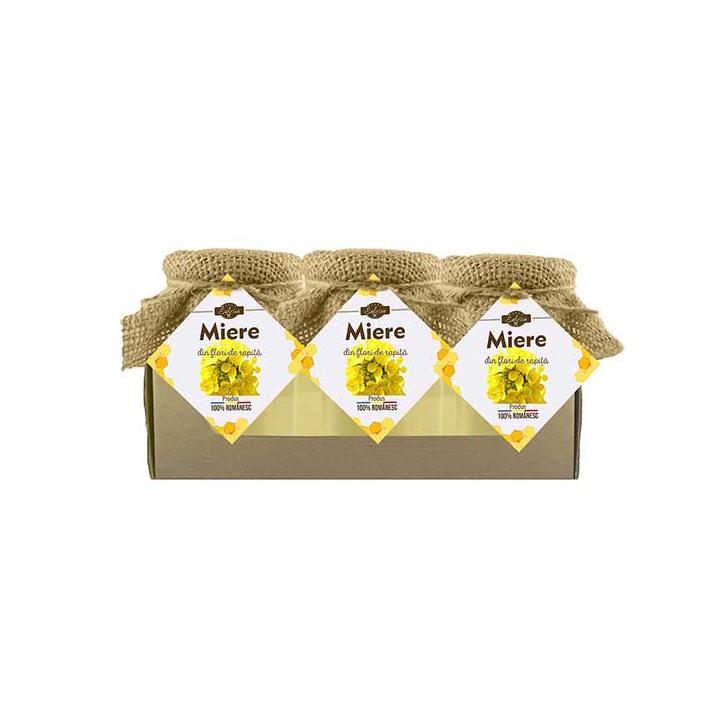 Miere de rapita Edesia - borcan 240g, 12 borcane