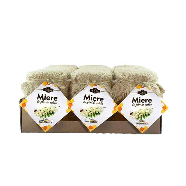 Miere de salcam Edesia - borcan 240g, 12 borcane/bax