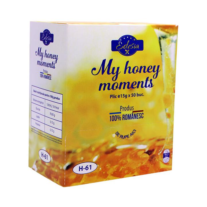 Indulcitor cu miere de albine My honey moments, 6cutii