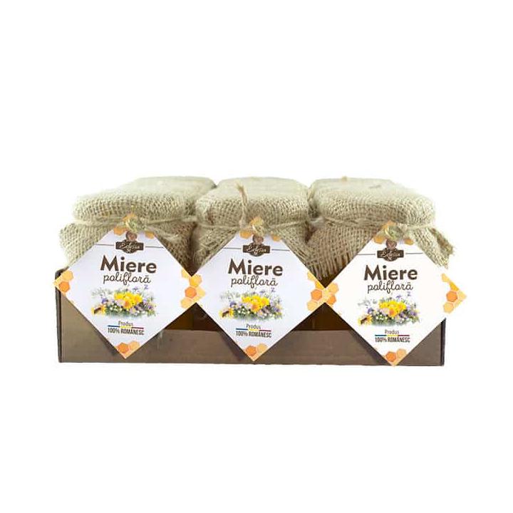 Miere poliflora Edesia borcan 240g., 12 borcane