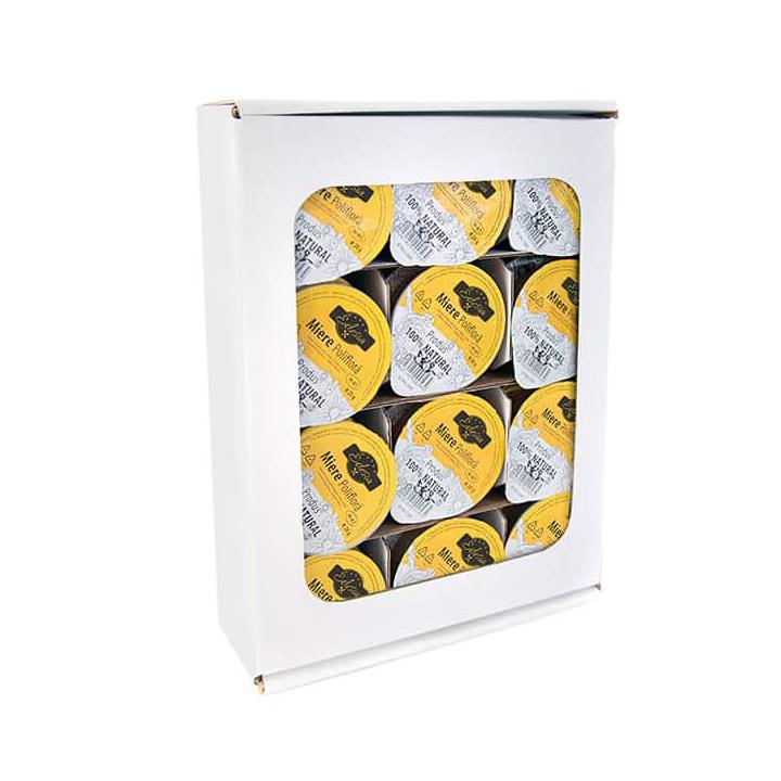 Miere poliflora Edesia caserola 20g, 12 cutii x 48 buc/cutie