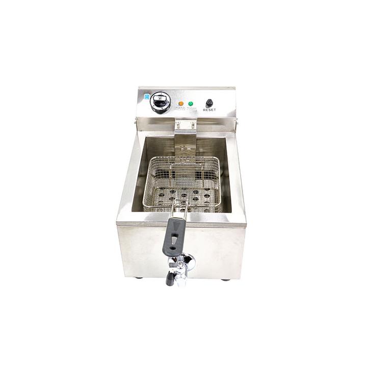 Friteuza electrica cu robinet 10 litri