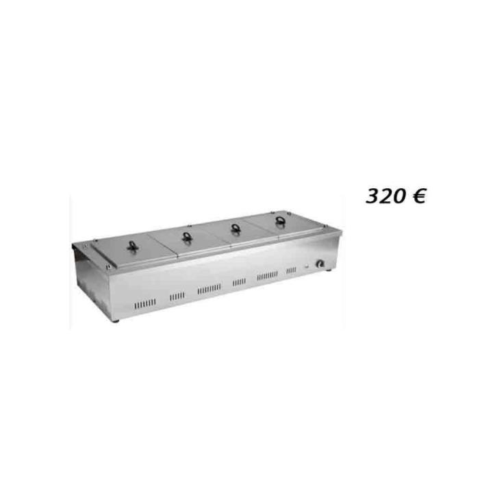 Bain marie de banc 4 GN 1/2