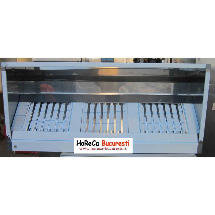 Hota inox de perete Black-Type 1,50 m profesionala