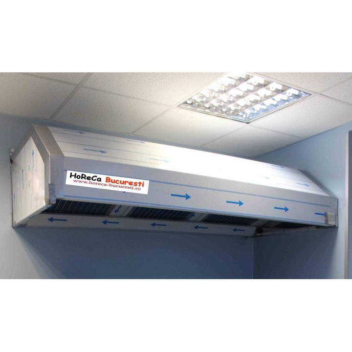 Hota inox de perete Block-Type 2 m profesionala