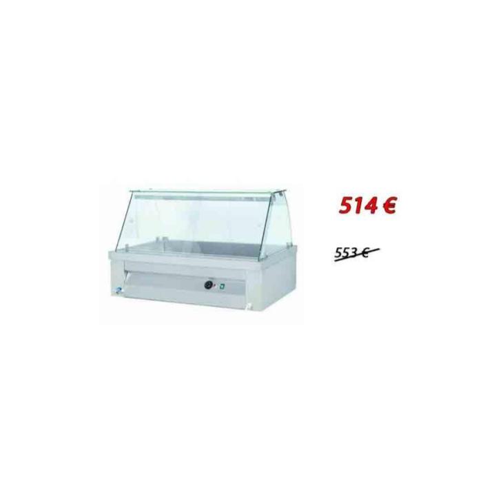 Bain marie inox 3GN 1/1 de banc