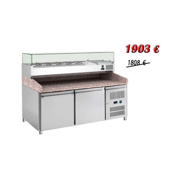 Banc special pizza + vitrina ingrediente