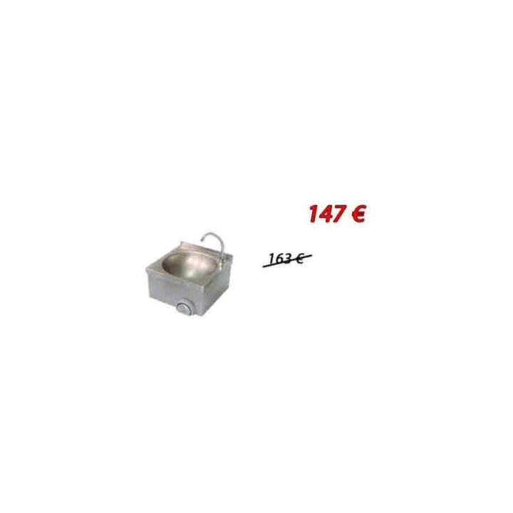 Spalator inox cu actionare la genunchi
