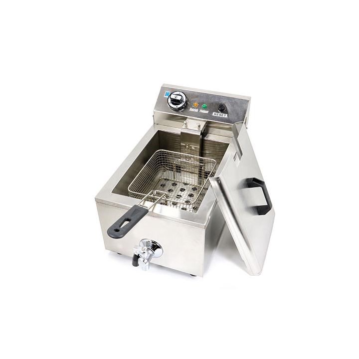 Friteuza electrica profesionala 10 litri cu robinet