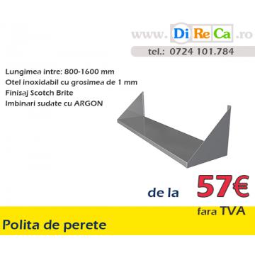 Raft de perete inox