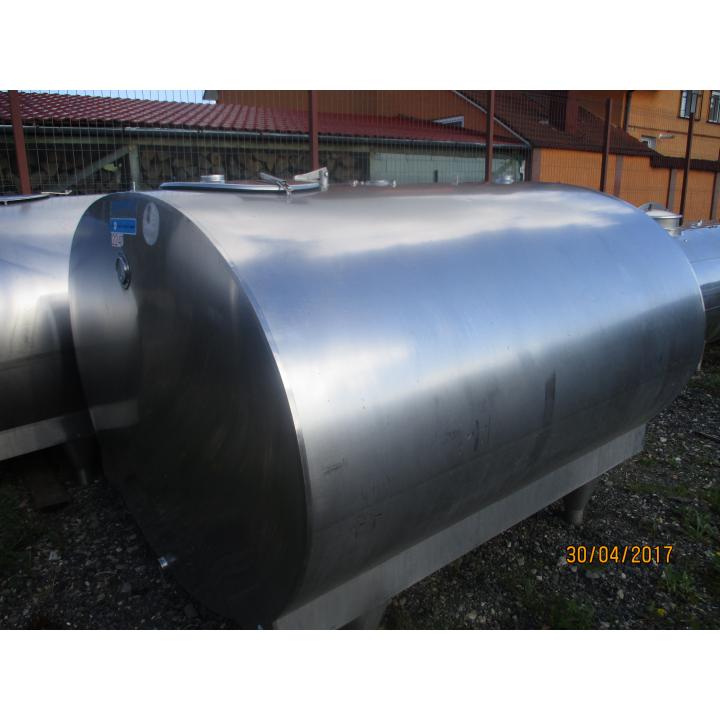 Tanc inox pastrare lapte Mueller 2800 litri
