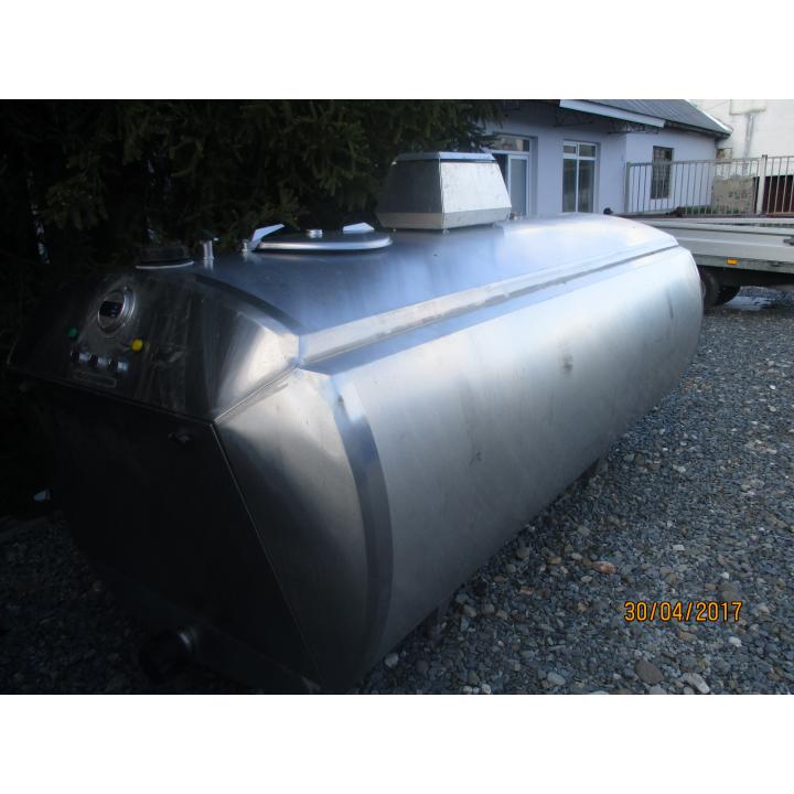 Tanc inox pastrare lapte Alfa Laval 1700 litri