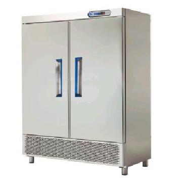 Congelator vertical inox cu 2 usi snack