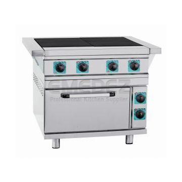 Aragaz profesional 4 ochiuri si cuptor electric