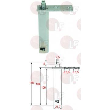 Balama ax lung pentru usa de la frigider