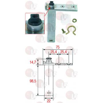 Balama cu ax patrat pentru frigider