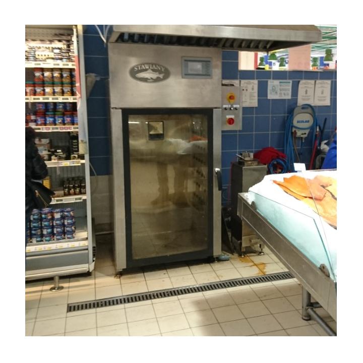 Celula de fierbere si afumare 100 kg/sarja