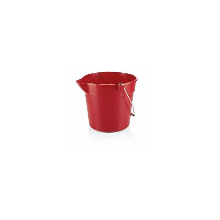 Galeata PP rosie, 10 litri