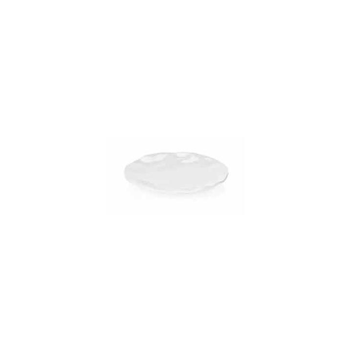Platou rotund din melamina alba, diametru 35 cm