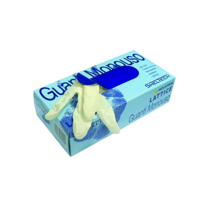 Manusi latex uz profesional - dispenser set 100 buc