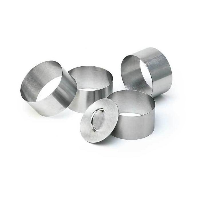 Set 5 piese mousse, diam.=10 cm