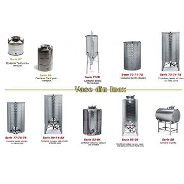 Vase inox