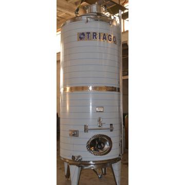 Rezervor inox AISI304, pentru stocare vin 5000L
