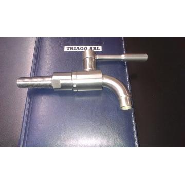 Robinet cu bila, pentru probe 1/2" inox AISI 304