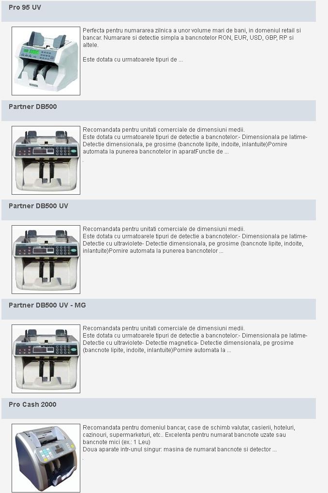 Masini de numarat bani