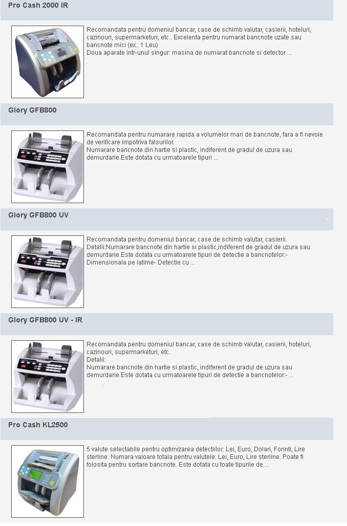 Masini de numarat bani