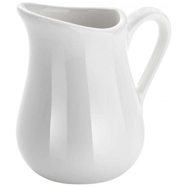 Cana pentru lapte Hendi 0.025 litri, set 4 bucati, portelan