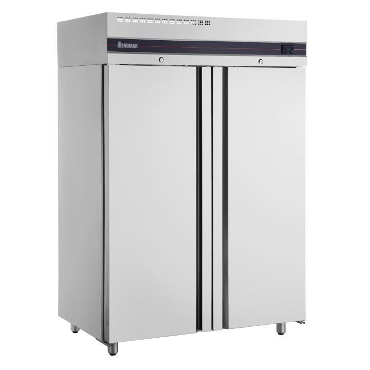 Congelator inox vertical cu 2 usi, Slim Line