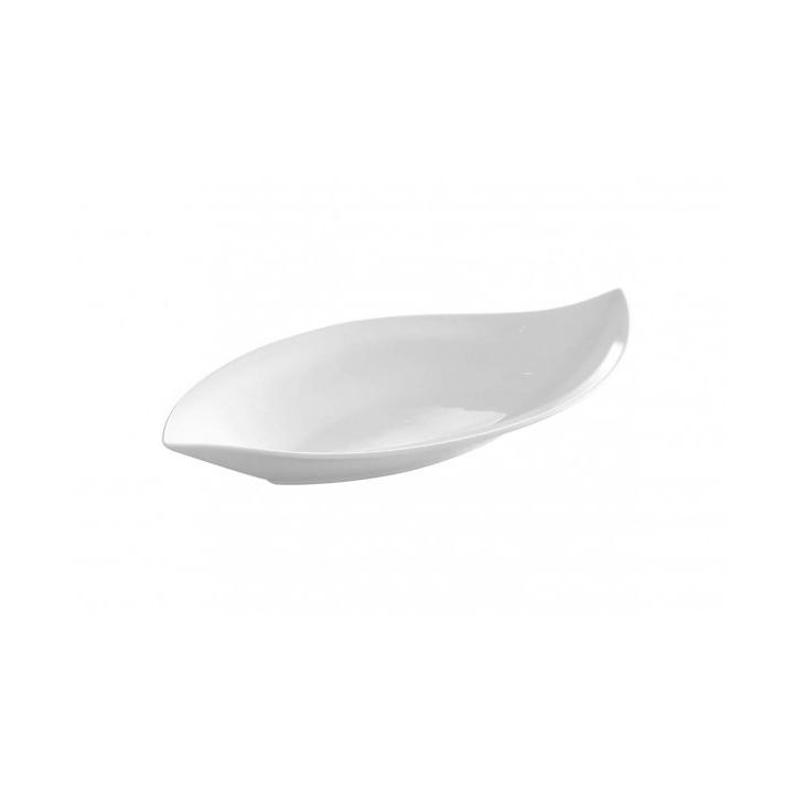 Farfurie portelan Hendi Palm, 395x197x(H)42 mm