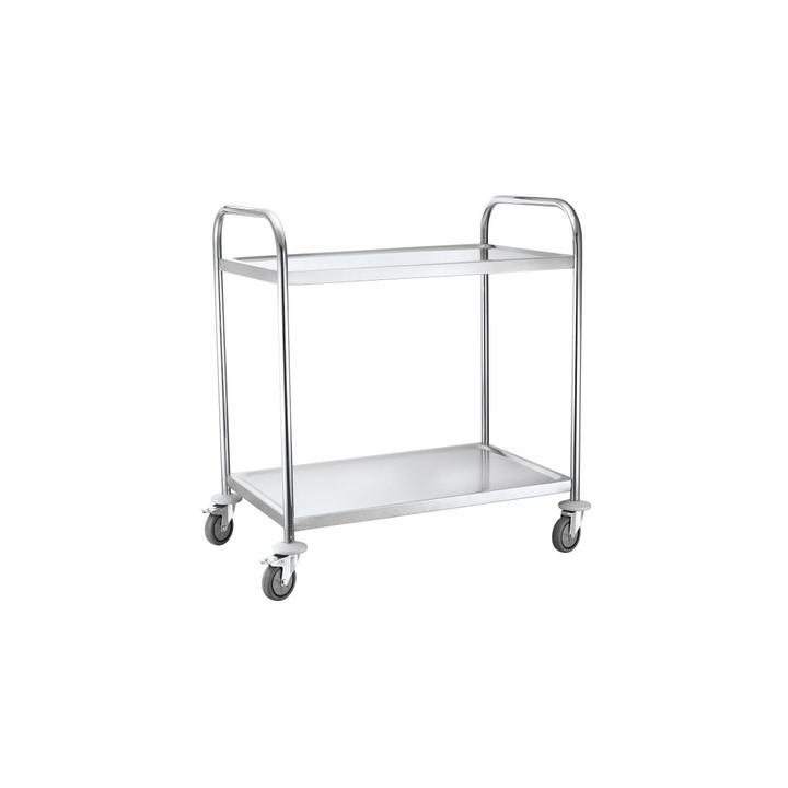 Carucior servire cu 2 rafturi 810002