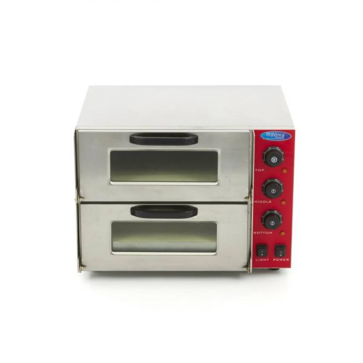 Cuptor pizza Maxima compact 2 tavi