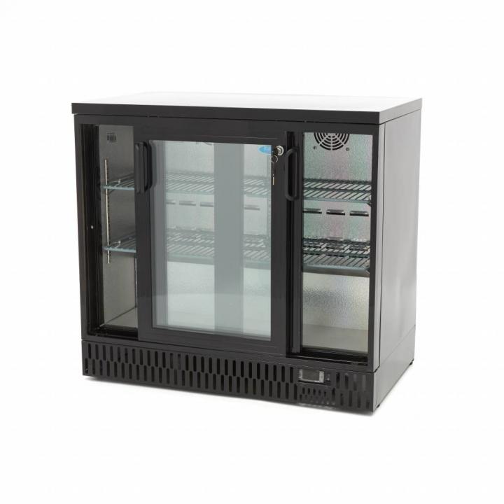 Frigider bar, 2 usi glisante, Maxima Cooler BCS 2, 200 w