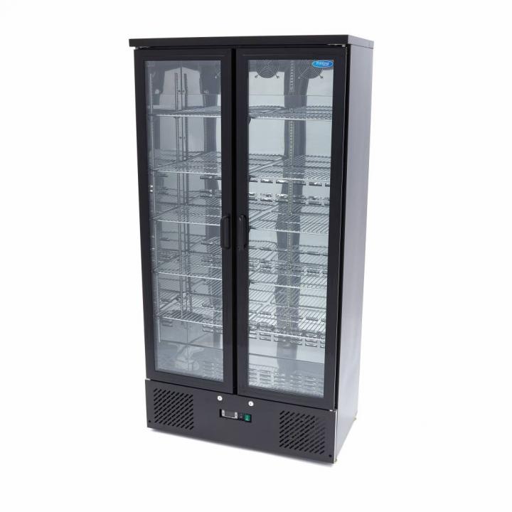 Frigider vertical bar, 2 usi, 5 rafturi, 418 W, Maxima BCU 2