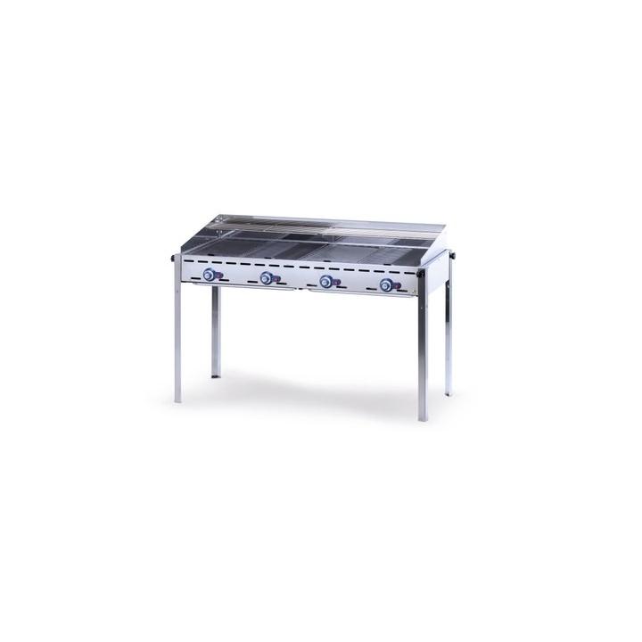 Grill barbecue cu 4 arzatoare Green Fire 149614
