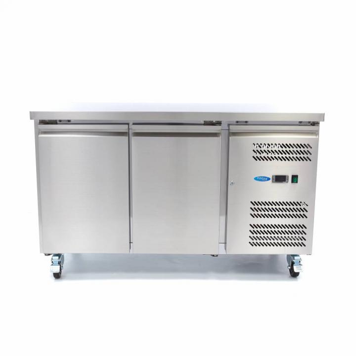 Masa congelator inox 2 usi Maxima FR WTFR 2